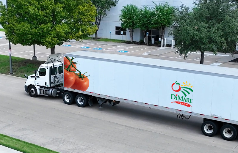 DiMare Fresh semi truck